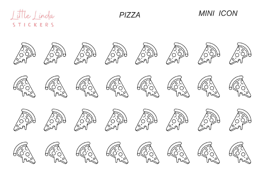 Pizza - Mini Icons