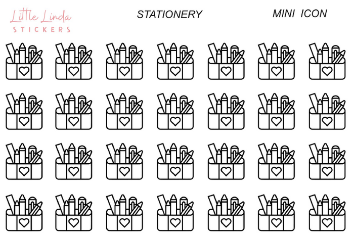 Stationery  - Mini Icons