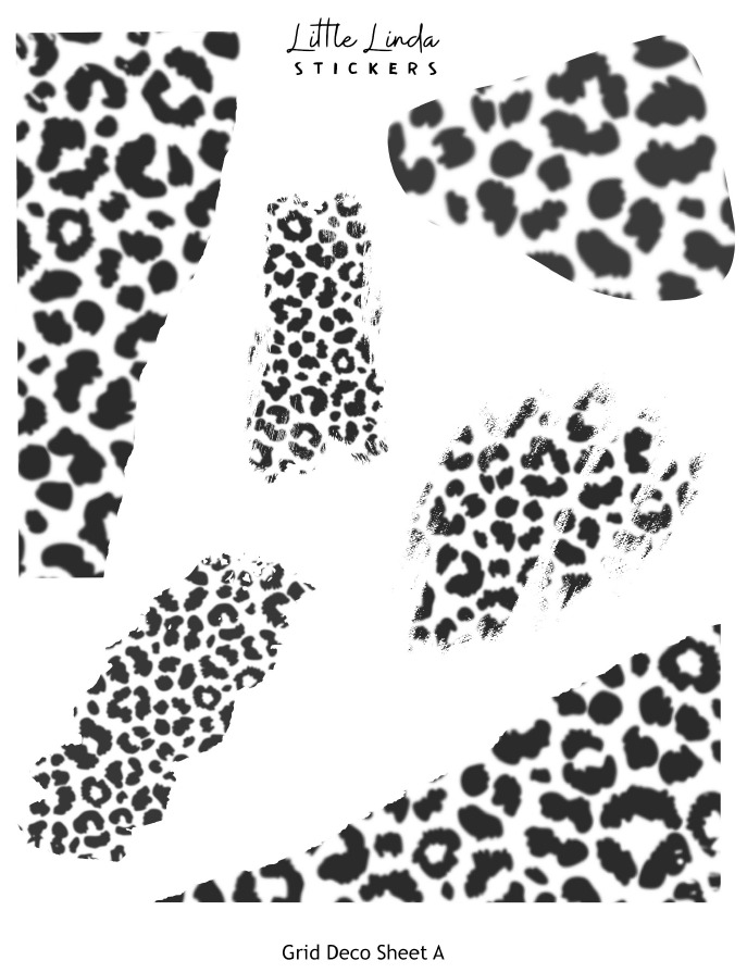 Journaling Sampler - Animal Print